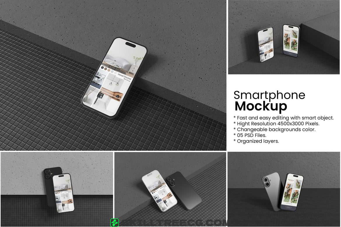 Smartphone Mockup（556786）-技能树